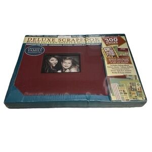 Paper Boutique Deluxe Scrapbook Leather Album Pattern Sheets Stickers 300 Pc New